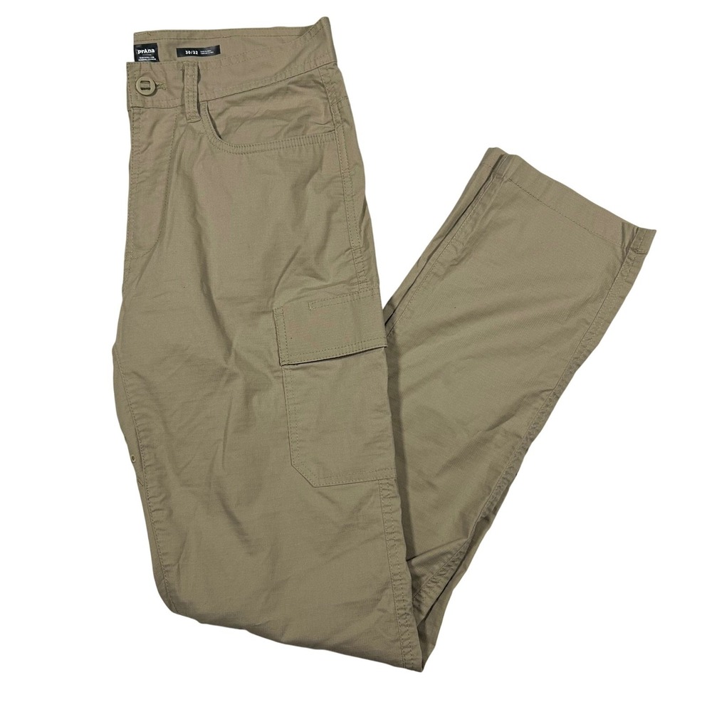 Prana Cargo Pants Mens 30/32 Tan Zion Ripstop Hiking Outdoor Utility